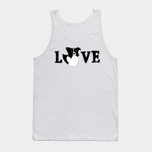 Border Collie LOVE Tank Top